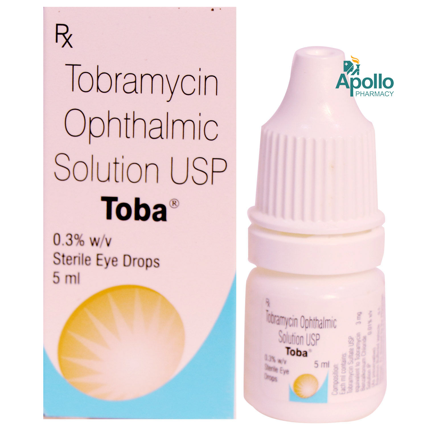 Toba Eye Drops 5 ml Price, Uses, Side Effects, Composition Apollo