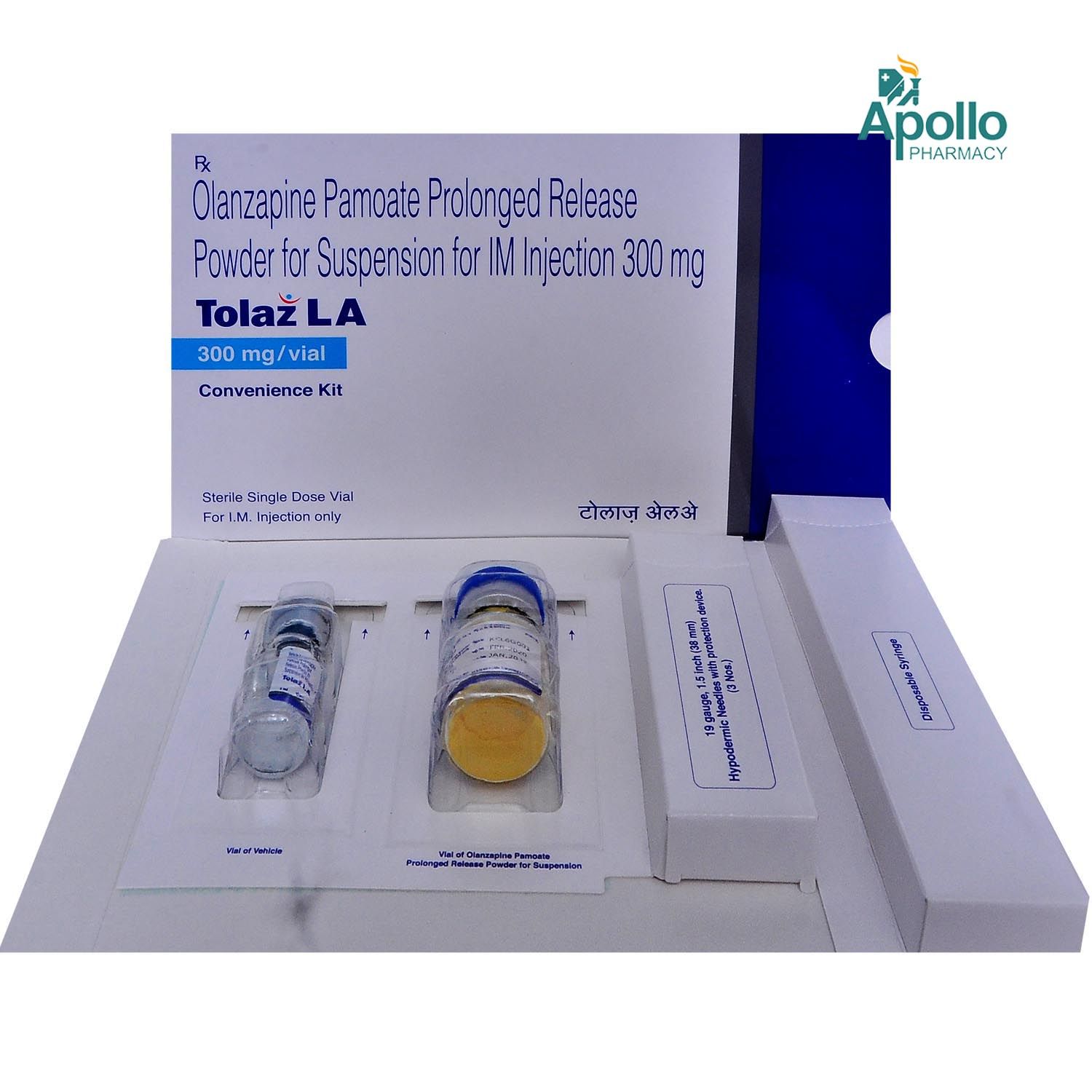 Tolaz LA 300mg/vial Convenience Kit 1's Price, Uses, Side Effects