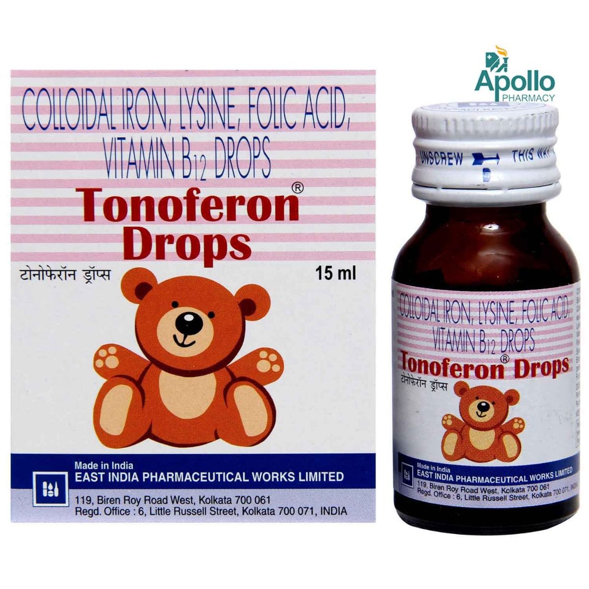 Tonoferon Drops 15 ml Price, Uses, Side Effects, Composition Apollo