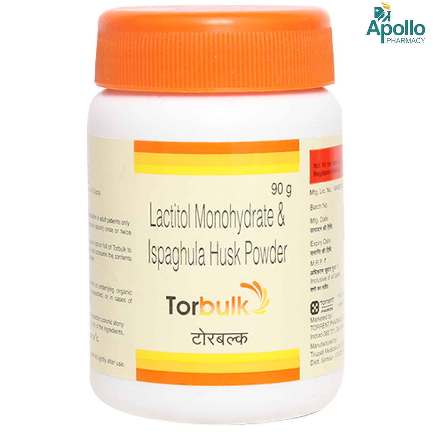 Torbulk Husk Powder 90 gm Price, Uses, Side Effects, Composition