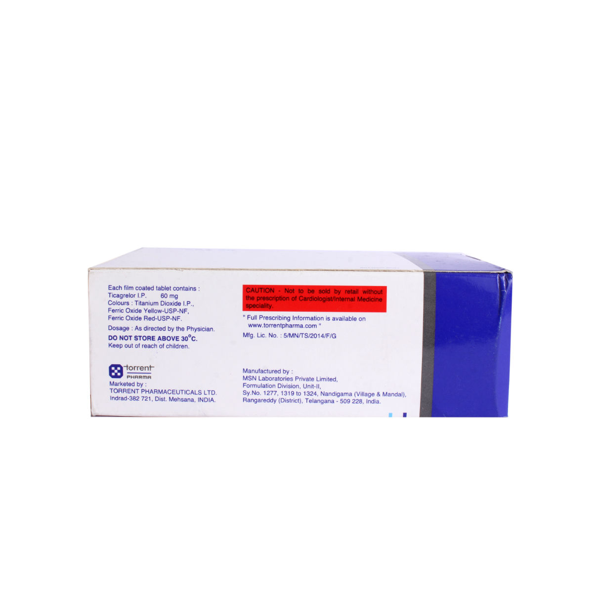 Torplat 60 mg Tablet 14's Price, Uses, Side Effects, Composition ...
