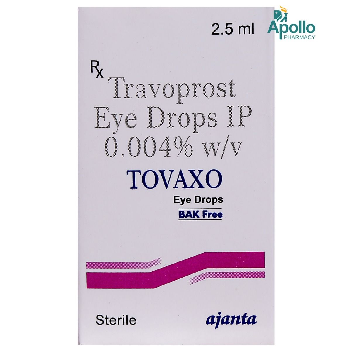 TOVAXO EYE DROPS 2.5ML Price, Uses, Side Effects, Composition - Apollo ...