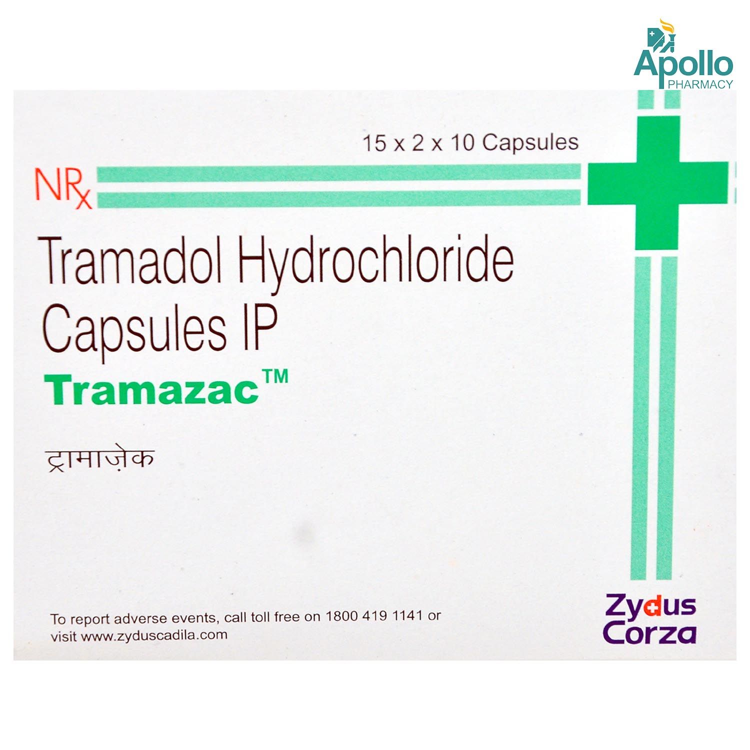 Tramazac Capsule 10's Price, Uses, Side Effects, Composition Apollo