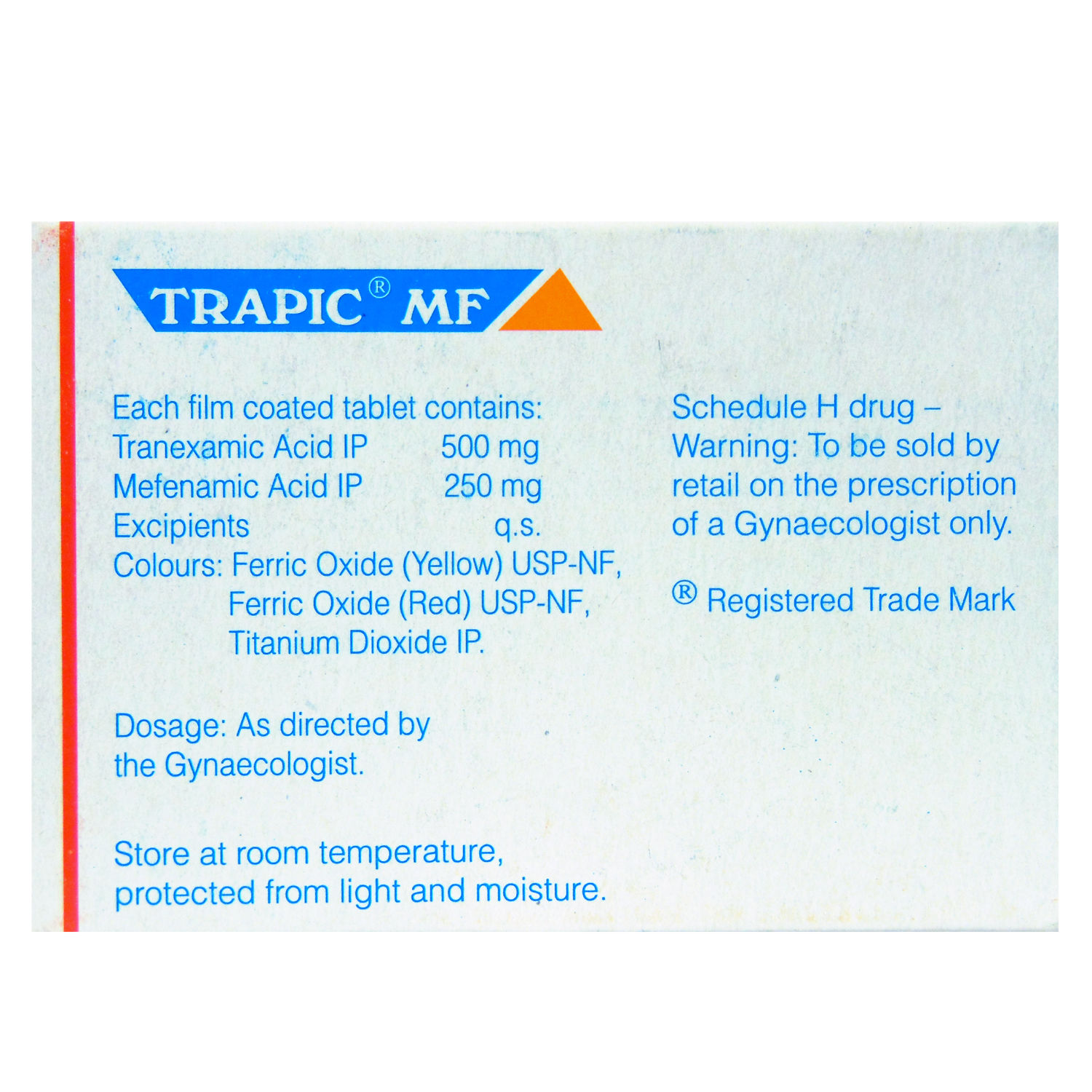 Trapic Mf Tablet 10 S Price Uses Side Effects Composition Apollo Pharmacy