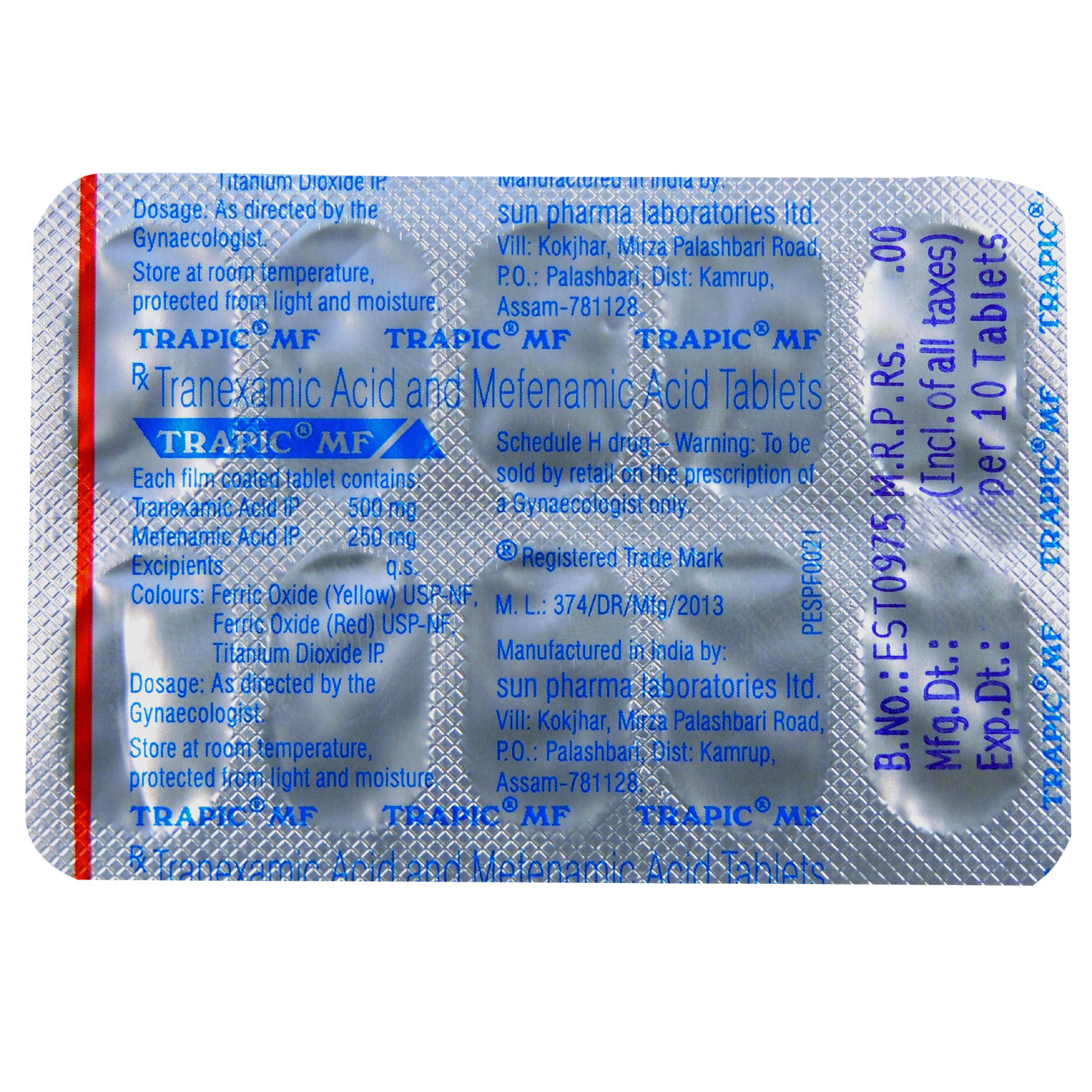 Trapic Mf Tablet 10 S Price Uses Side Effects Composition Apollo 24 7
