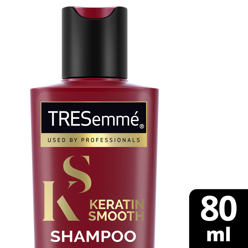 Tresemme Keratin Smooth Shampoo With Argan Oil, 80 ml, Pack of 1 