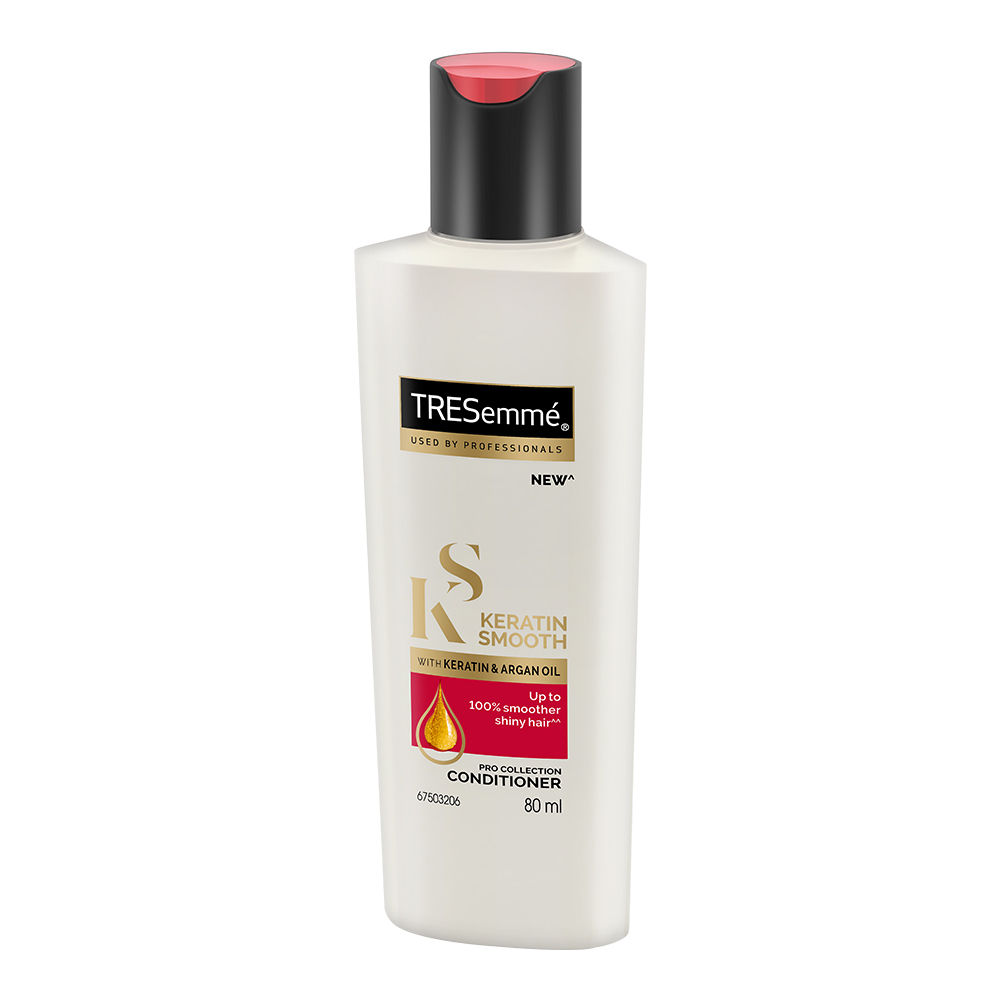 Tresemme Keratin Smooth Conditioner with Argan Oil, 80 ml, Pack of 1 