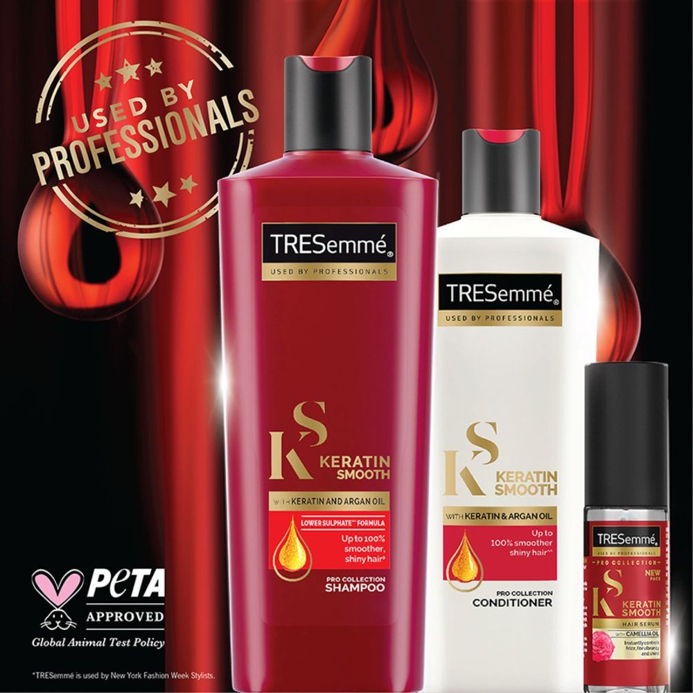 Tresemme Keratin Smooth Conditioner with Argan Oil, 80 ml, Pack of 1 