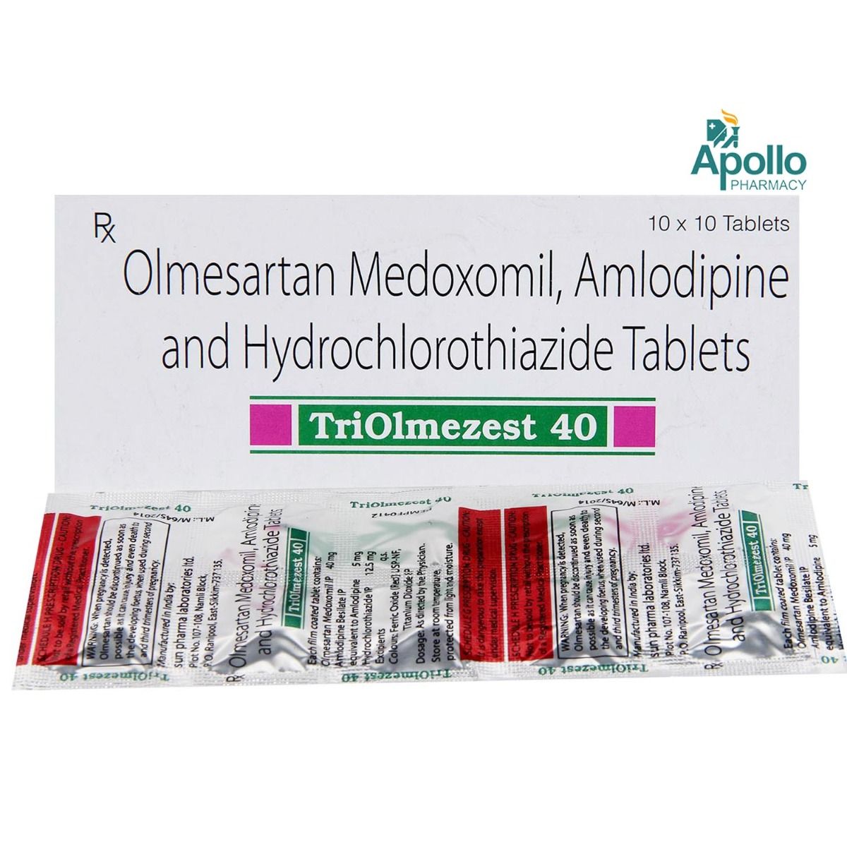 Triolmezest 40 Tablet 10's Price, Uses, Side Effects, Composition ...