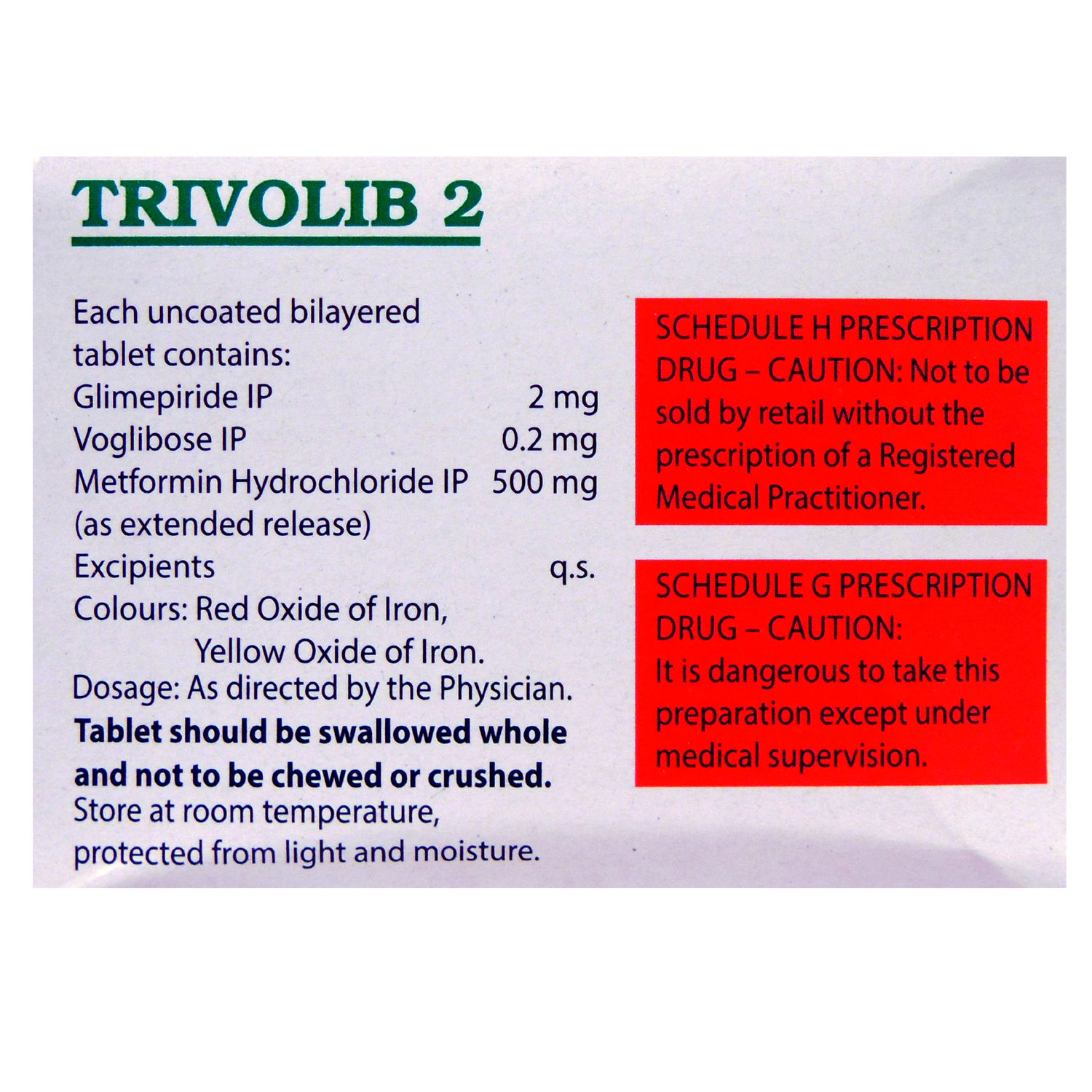 Trivolib 2 Tablet 10's Price, Uses, Side Effects, Composition Apollo