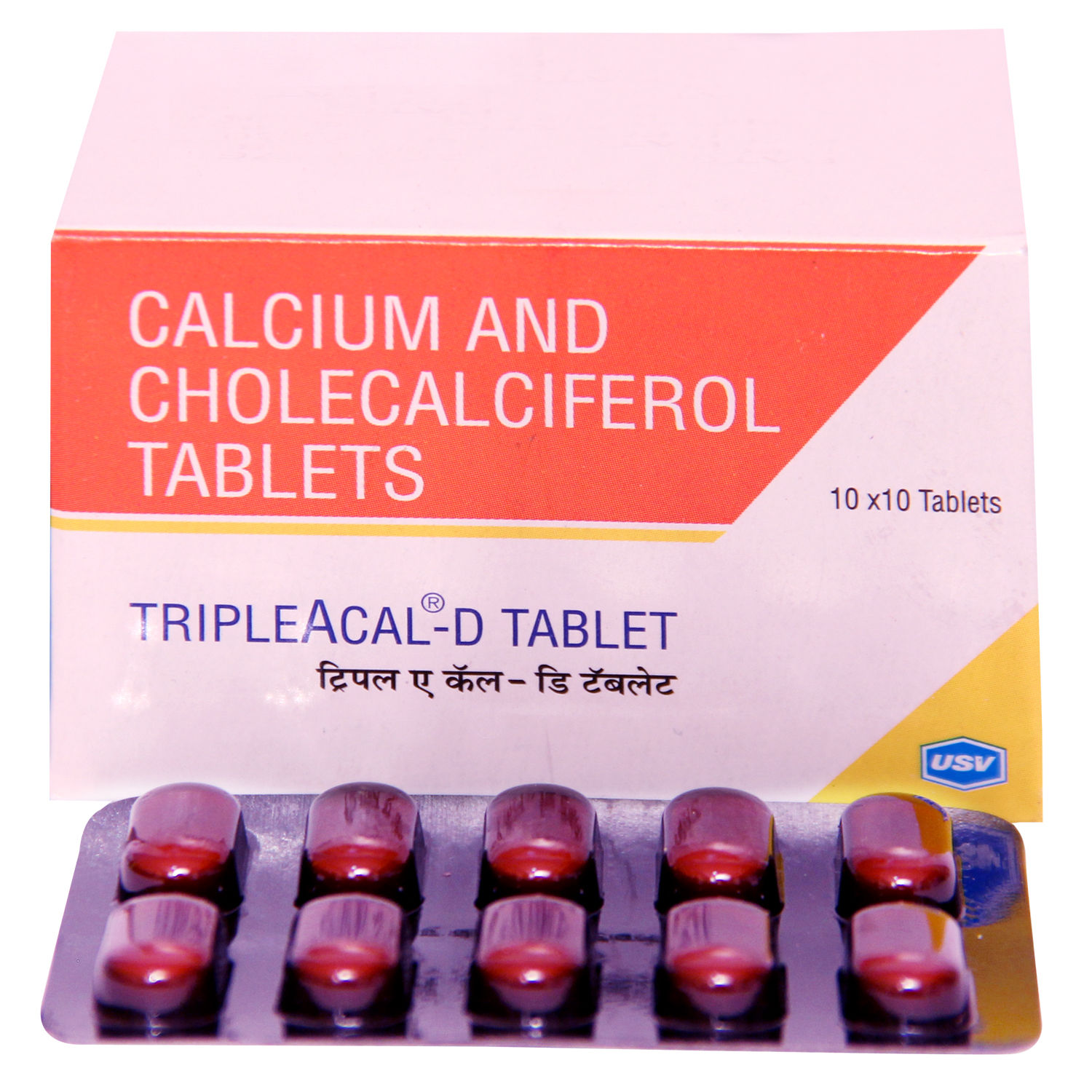 Triple A Cal-D Tablet 10's Price, Uses, Side Effects, Composition ...