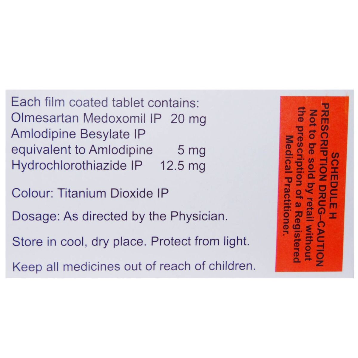Triolmesar 20 Tablet 15's Price, Uses, Side Effects, Composition ...