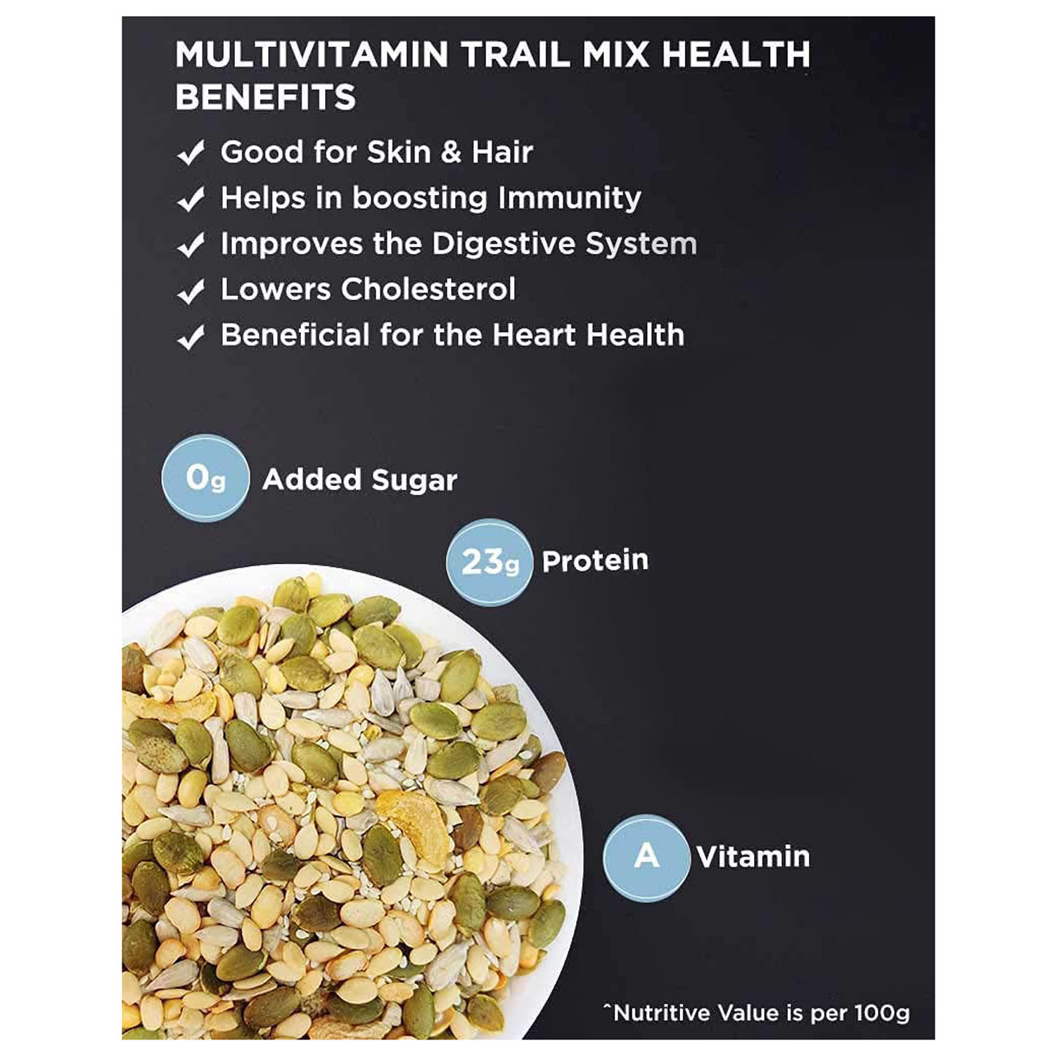 True Elements Multivitamin Trail Mix, 125 gm, Pack of 1 