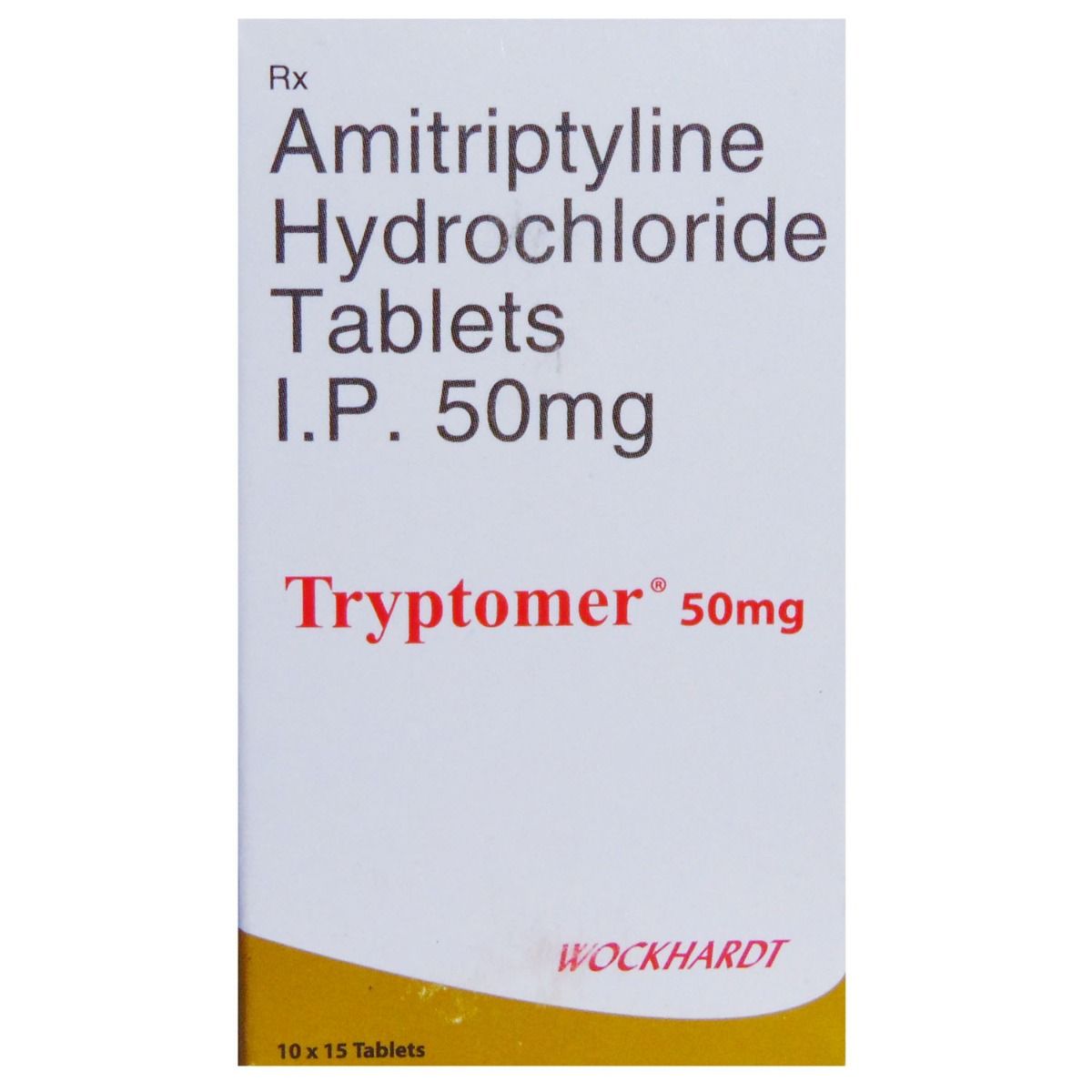 Tryptomer 50mg Tablet 15's, Pack of 15 TABLETS