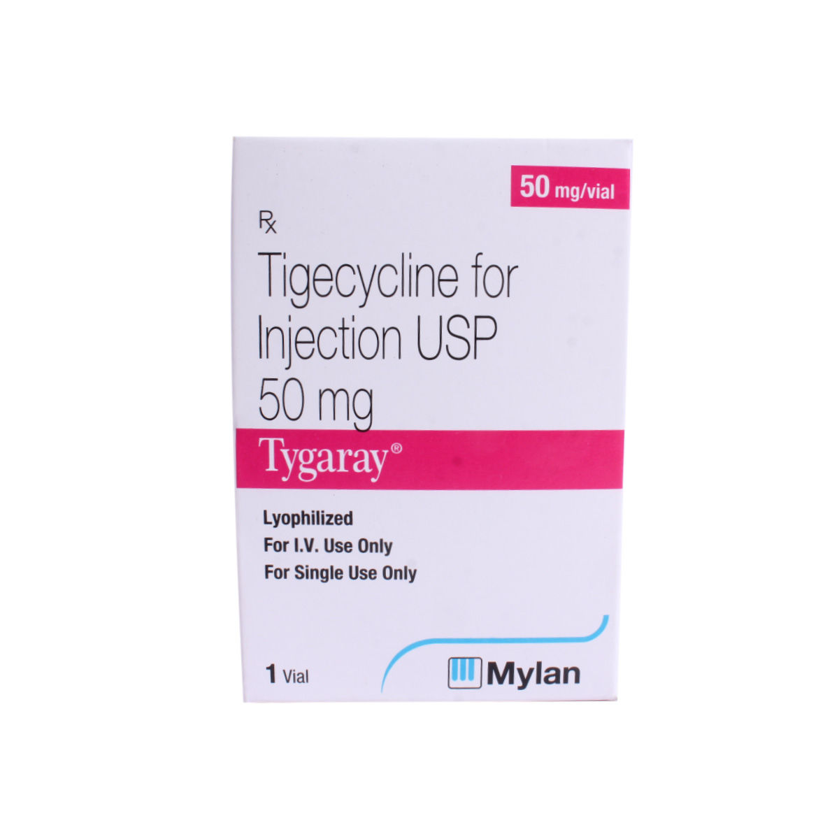TYGARAY 50MG INJECTION, Pack of 1 INJECTION