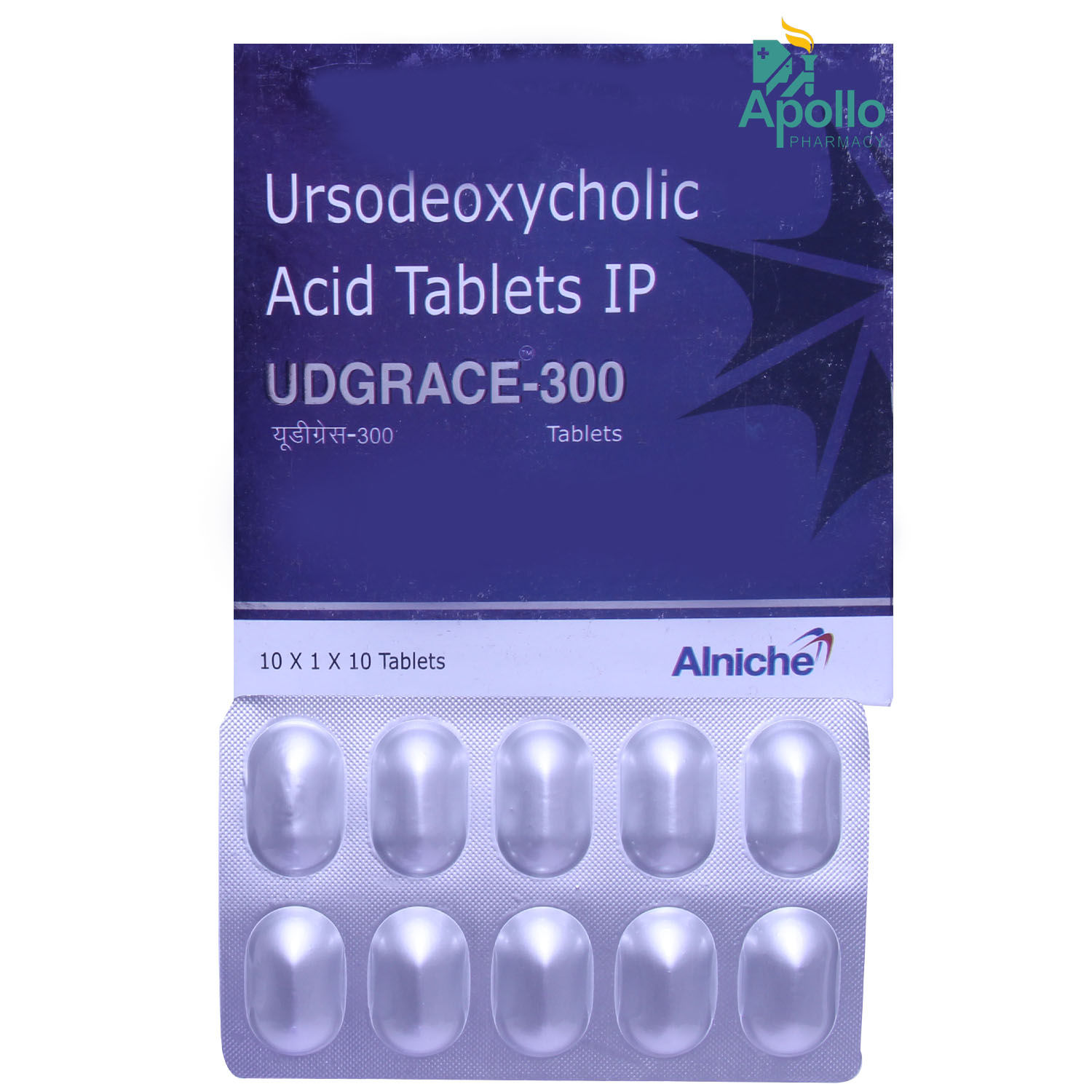 Udgrace 300 Tablet 10's Price, Uses, Side Effects, Composition Apollo