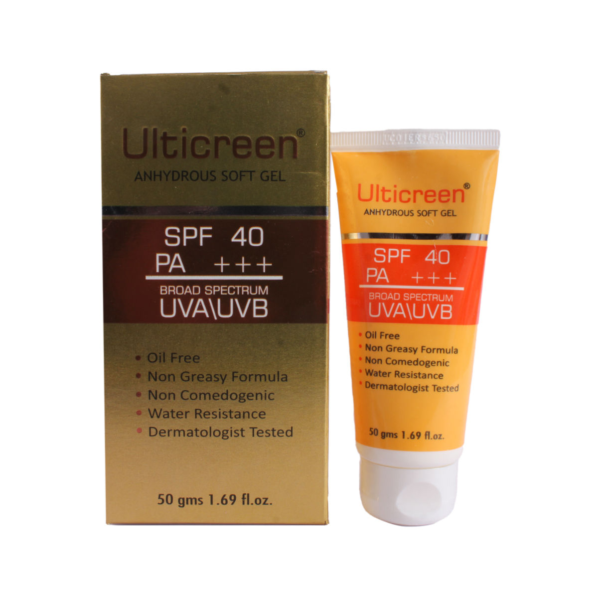 Buy Ulticreen SPF 40 PA+++ Gel 50 gm Online