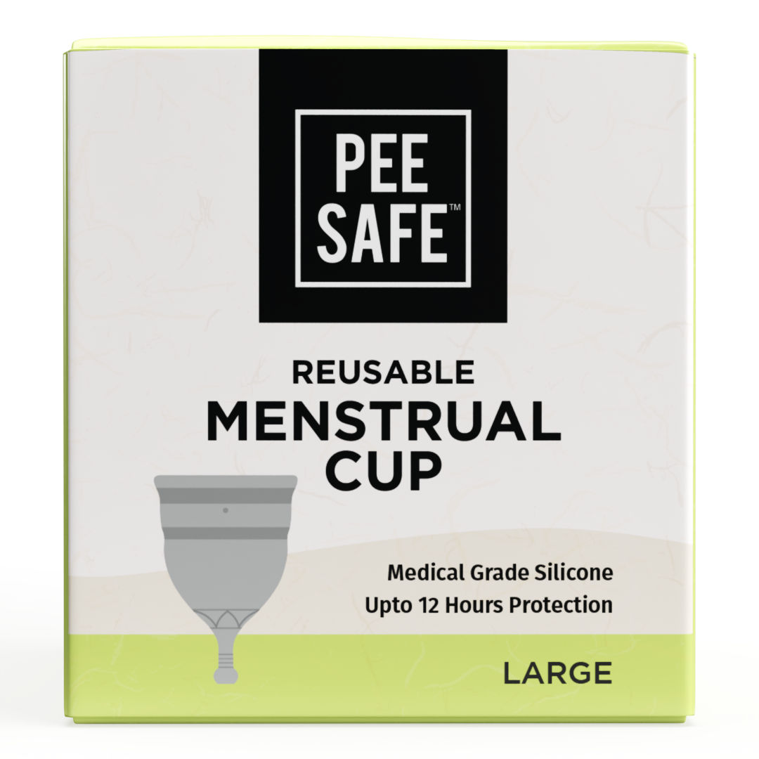 Pee Safe Reusable Menstrual Cup Large, 1 Count, Pack of 1 