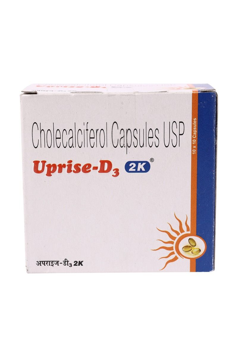 Uprise-D3 2K Capsule 10's Price, Uses, Side Effects, Composition ...