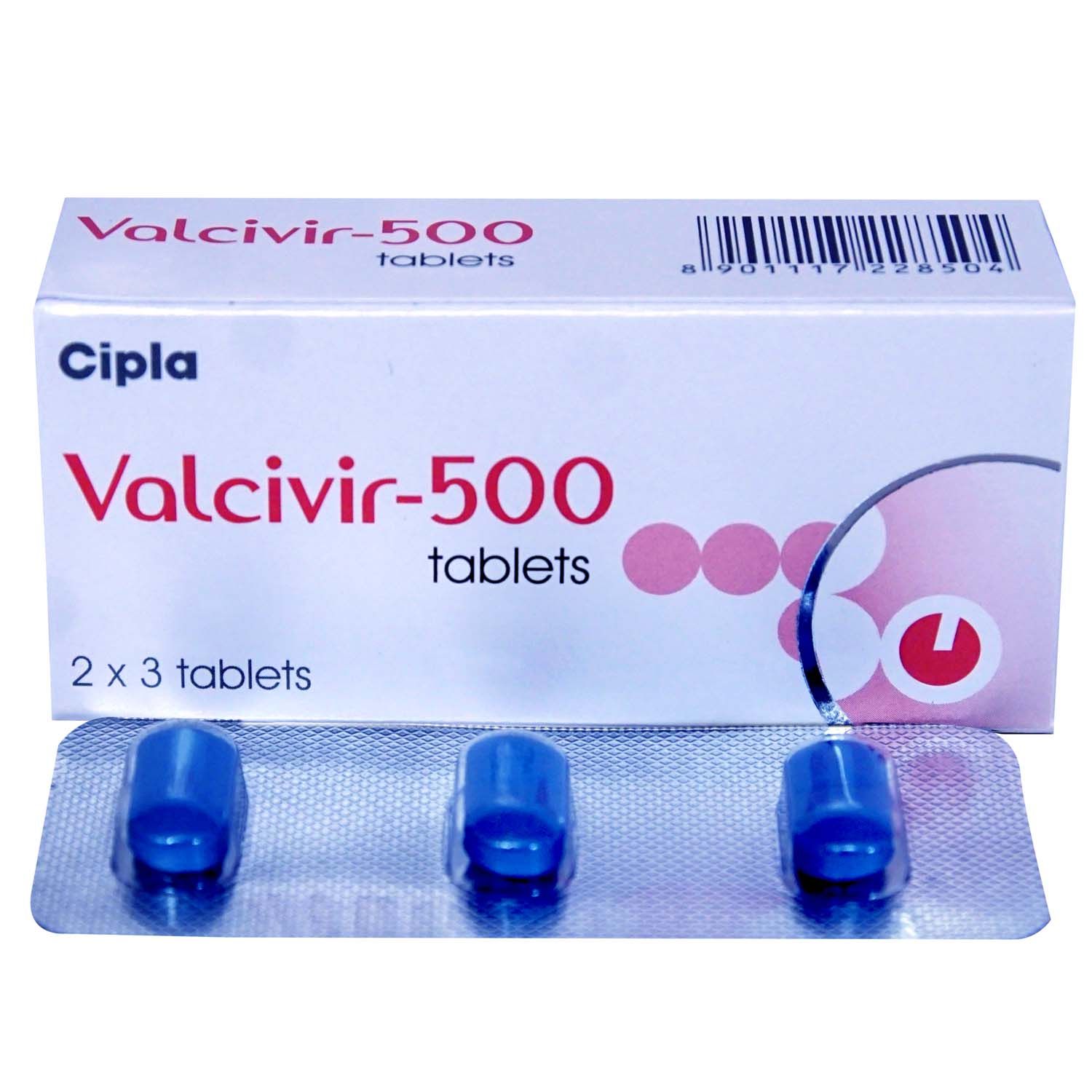 Valcivir-500 Tablet 3's Price, Uses, Side Effects, Composition - Apollo ...
