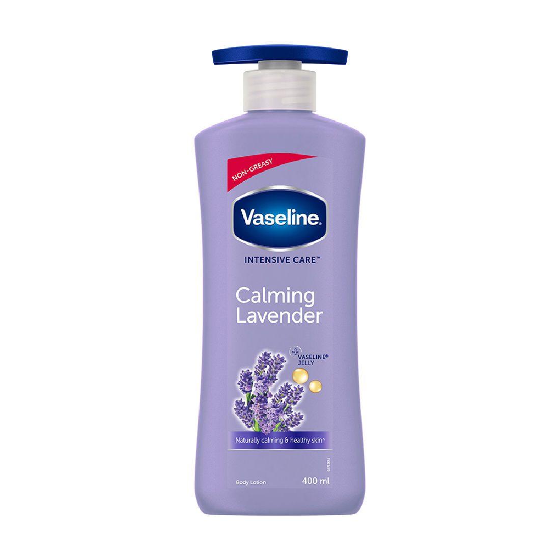 Vaseline Intensive Care Calming Lavender Body Lotion, 400 ml, Pack of 1 