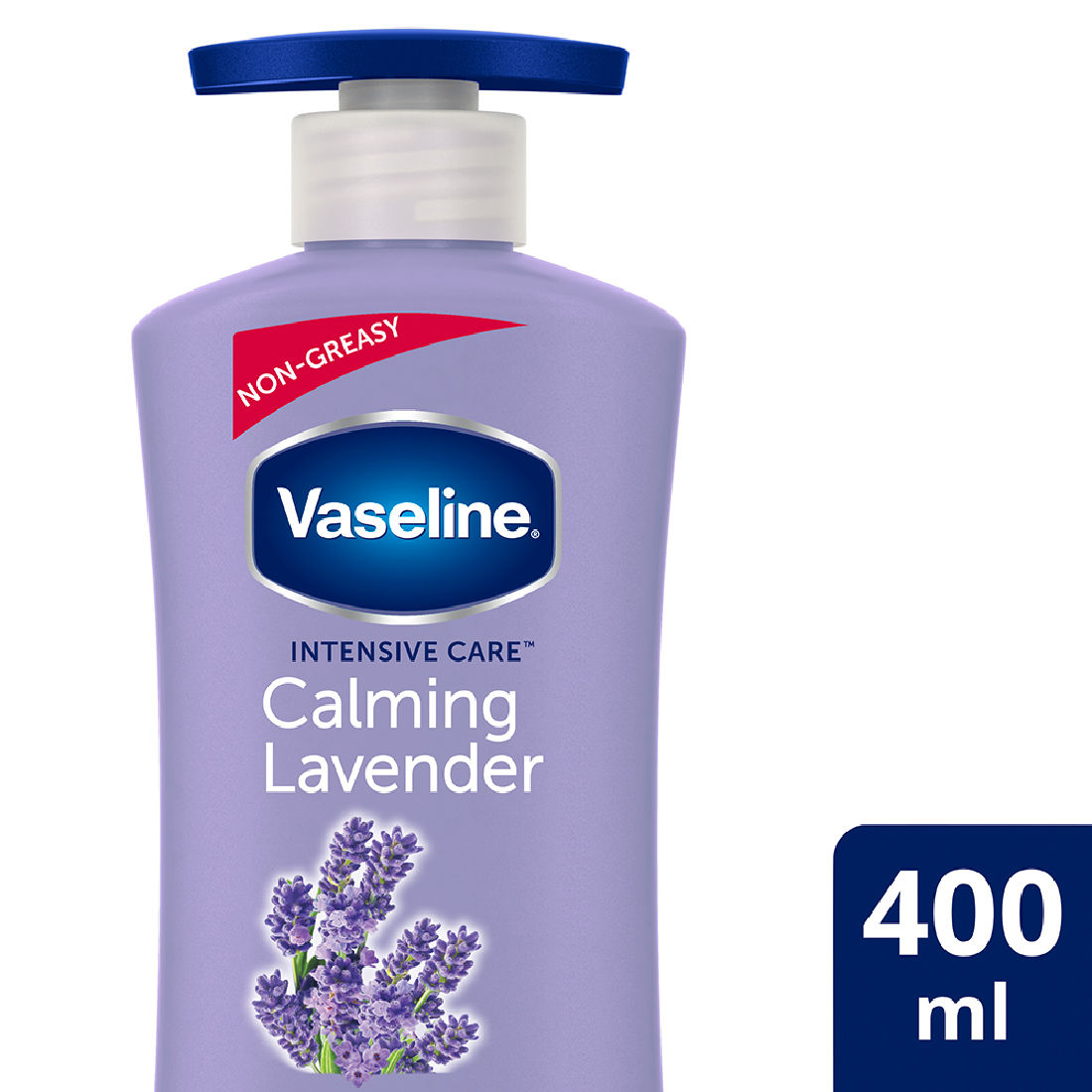 Vaseline Intensive Care Calming Lavender Body Lotion, 400 ml, Pack of 1 