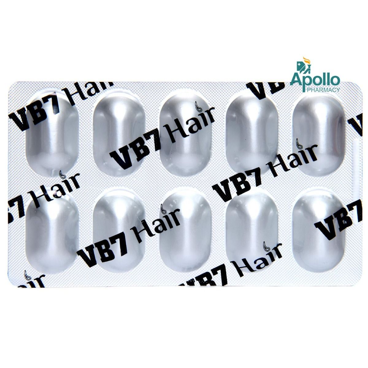 VB7 Hair Tablet 10's, Pack of 10 S
