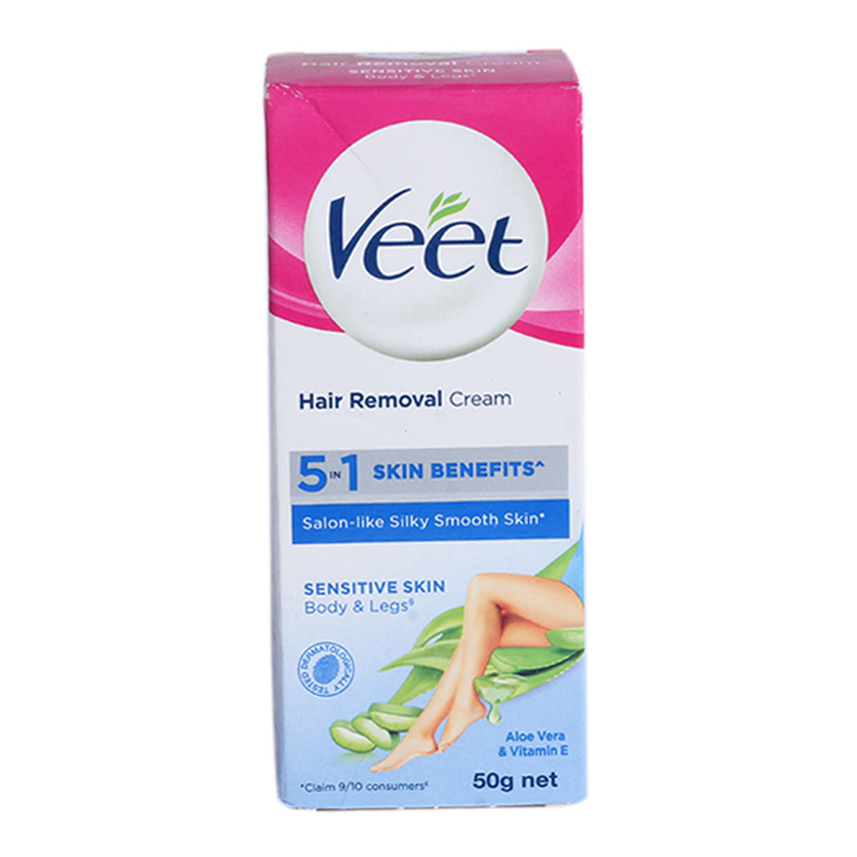 Buy Veet 5 in 1 Skin Benefits Hair Removal Cream For Sensitive Skin, 25 gm Online