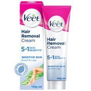 Buy Veet Hair Removal Cream for Sensitive Skin, 100 gm Online