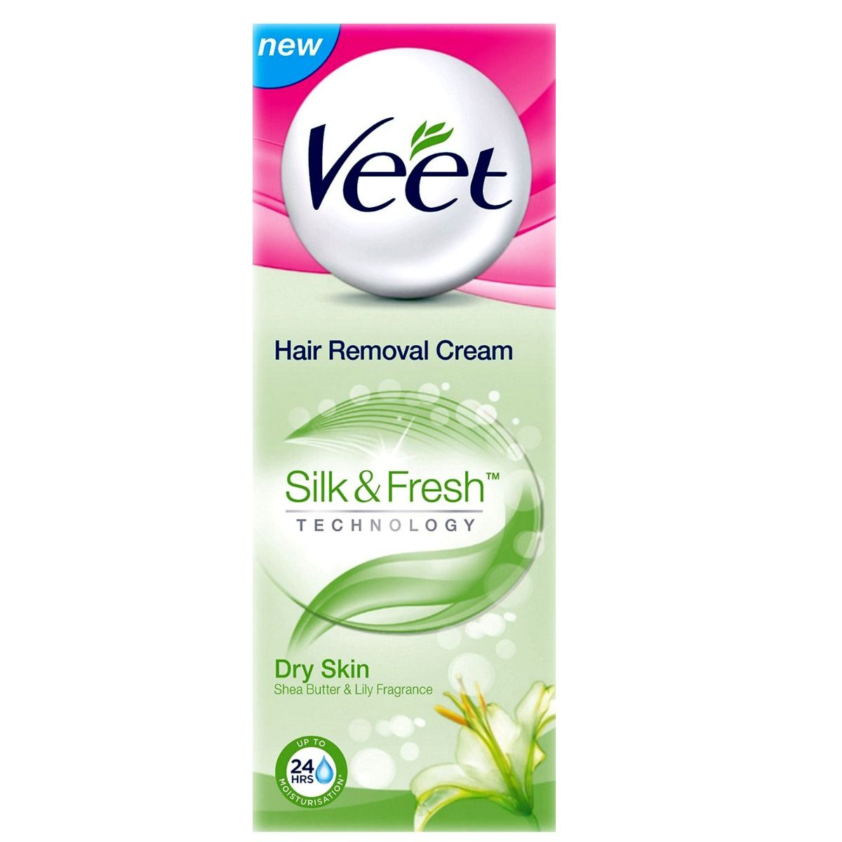 Veet Silk & Fresh Hair Removal Cream for Dry Skin, 25 gm, Pack of 1 