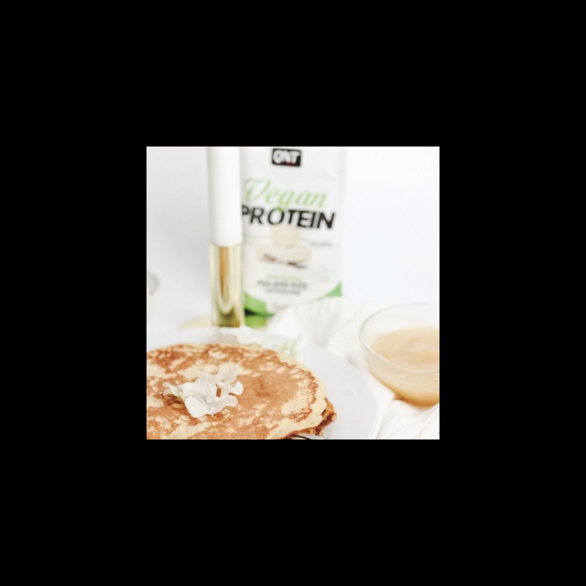 QNT Vegan Protein Vanilla Macaroon Flavour Powder, 908 gm, Pack of 1 