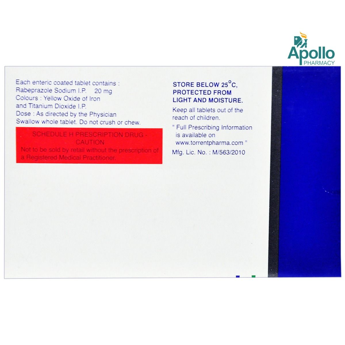 Veloz-20 Tablet 15's Price, Uses, Side Effects, Composition - Apollo ...