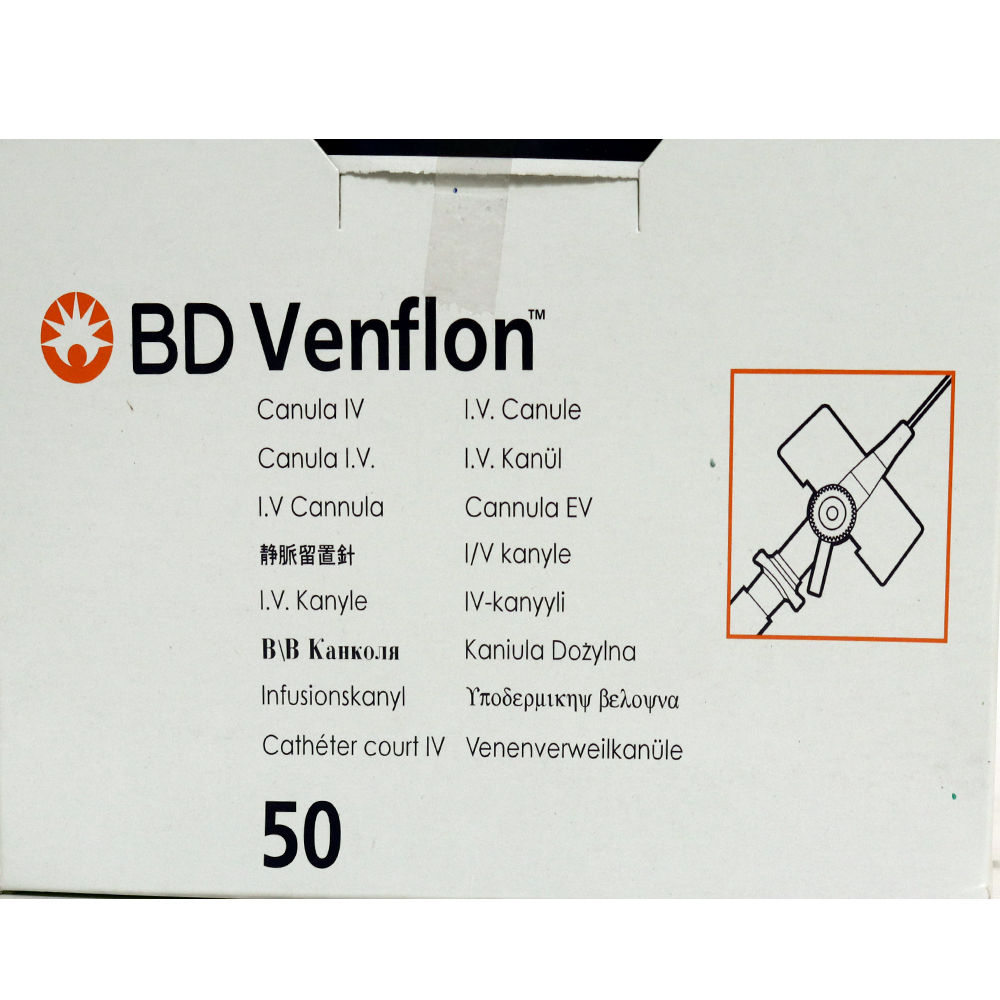BD Venflon IV Cannula 18G, Pack of 1 