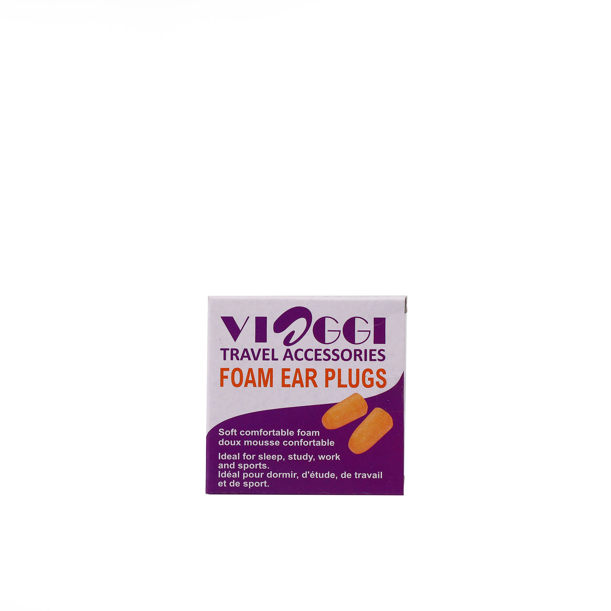 Censhaorme Travel Reducer Sleep Noise Ear Plug Foam Earplug Protector 
