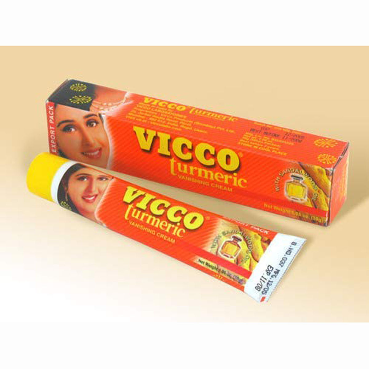 Vicco Turmeric Skin Cream, 15 gm, Pack of 1 