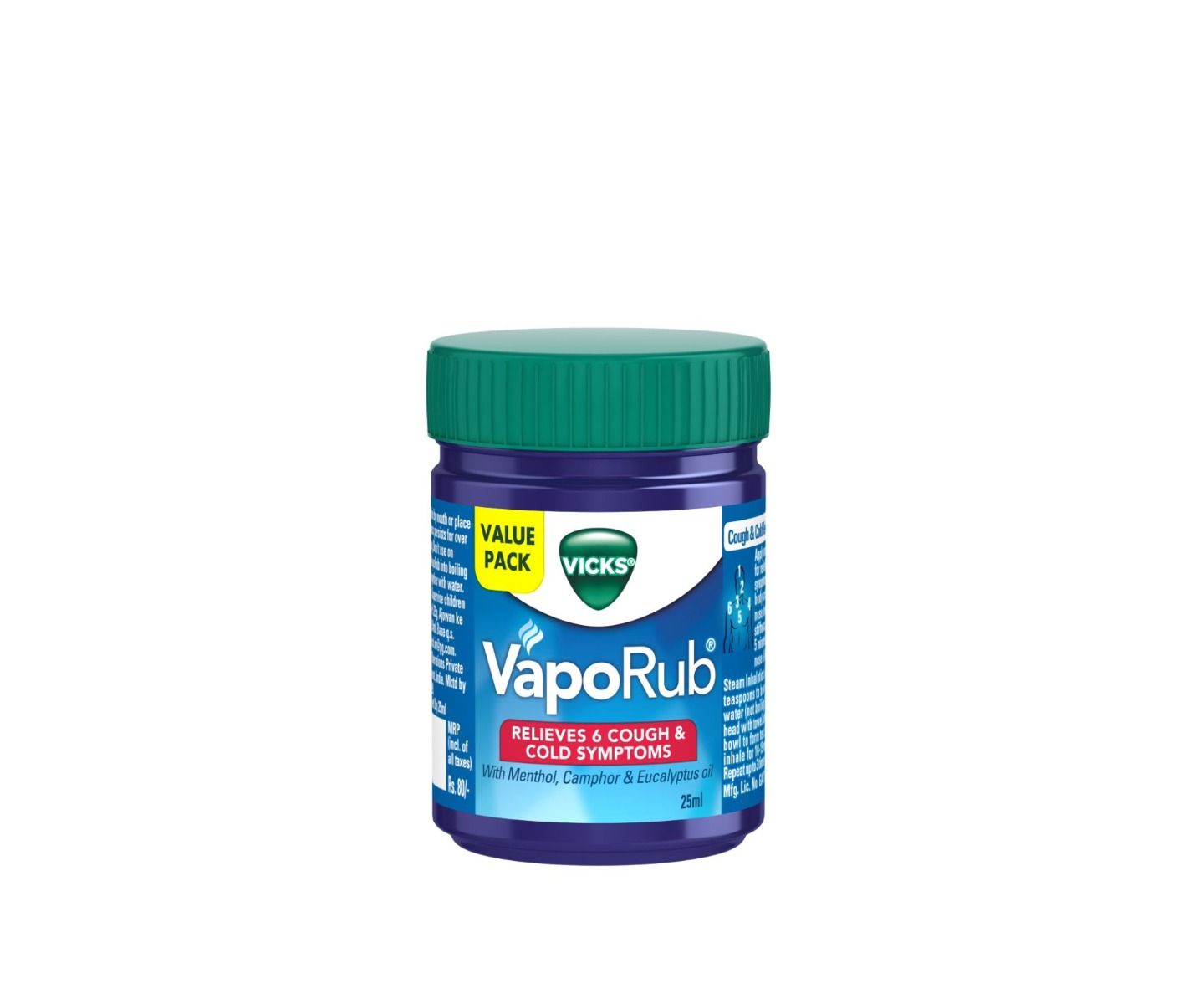 Vicks Vaporub, 25 ml, Pack of 1 