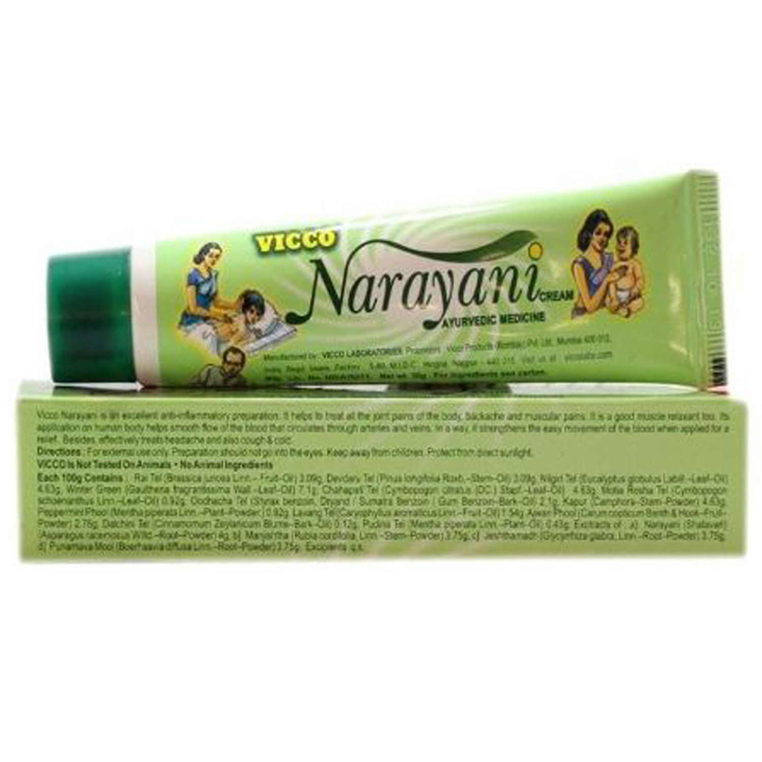 Vicco Narayani Cream, 15 gm, Pack of 1 