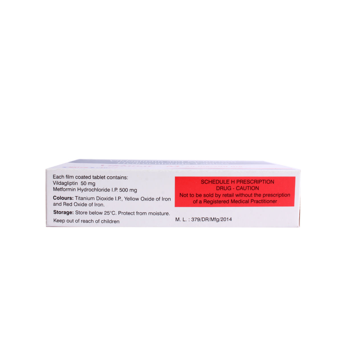 Vildanat M 50/500mg Tablet 10's Price, Uses, Side Effects, Composition ...