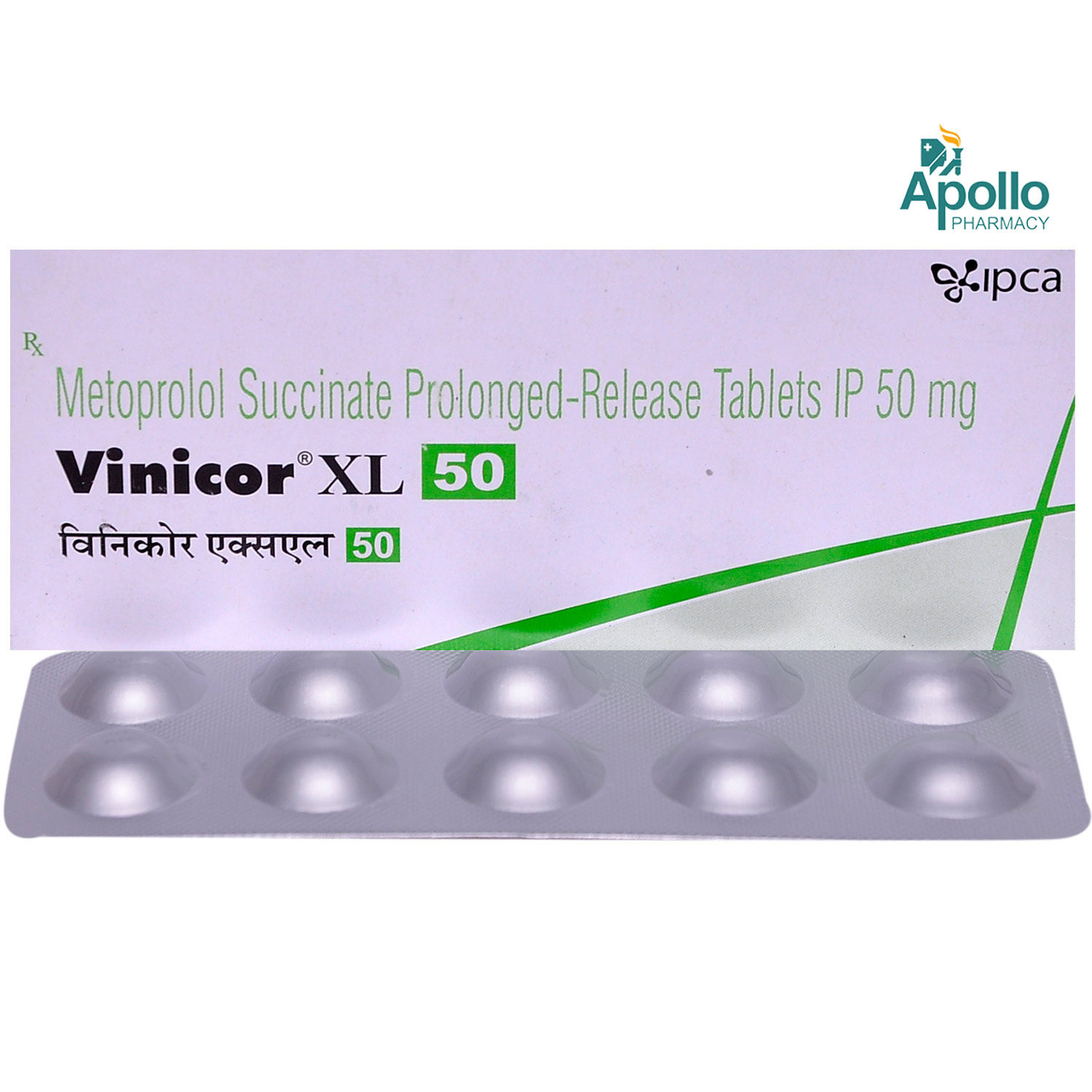 Vinicor XL 50 Tablet 10's, Pack of 10 TABLETS