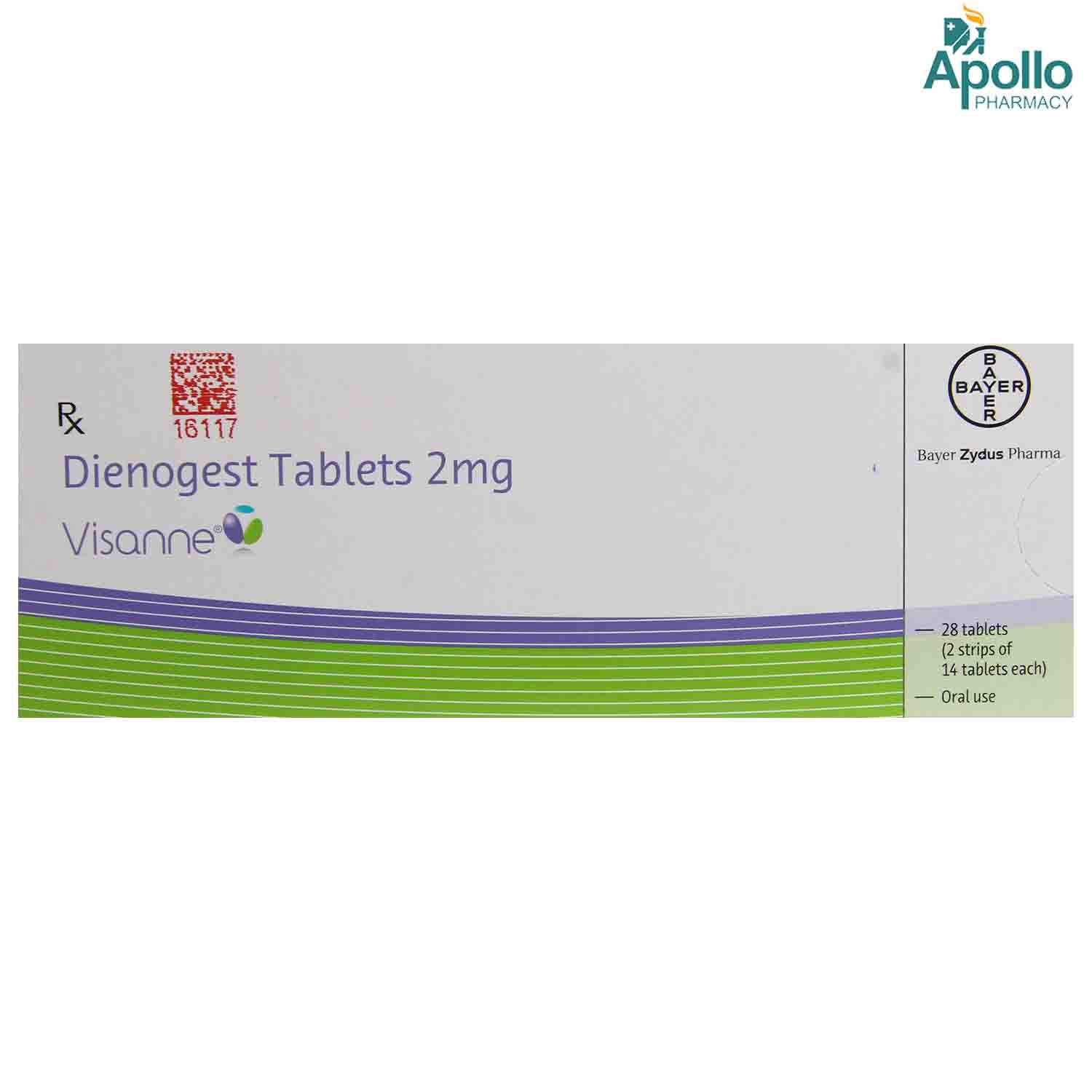 Visanne Tablet 28s Price Uses Side Effects Composition Apollo