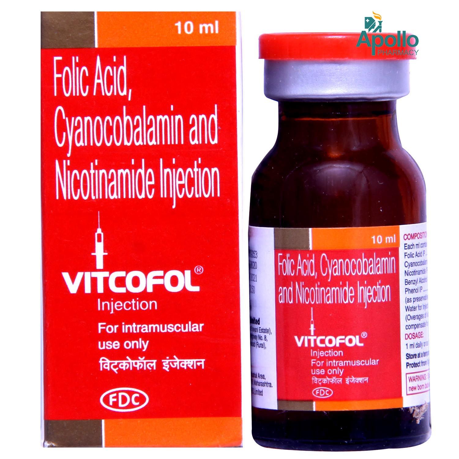 Vitcofol Injection 10 ml Price, Uses, Side Effects, Composition