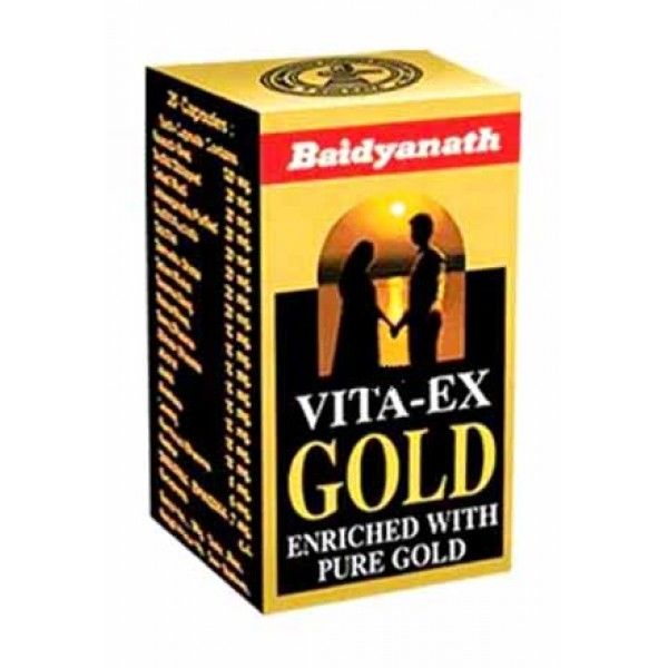 Baidyanath VitaEx Gold, 20 Tablets Price, Uses, Side Effects, Composition Apollo Pharmacy