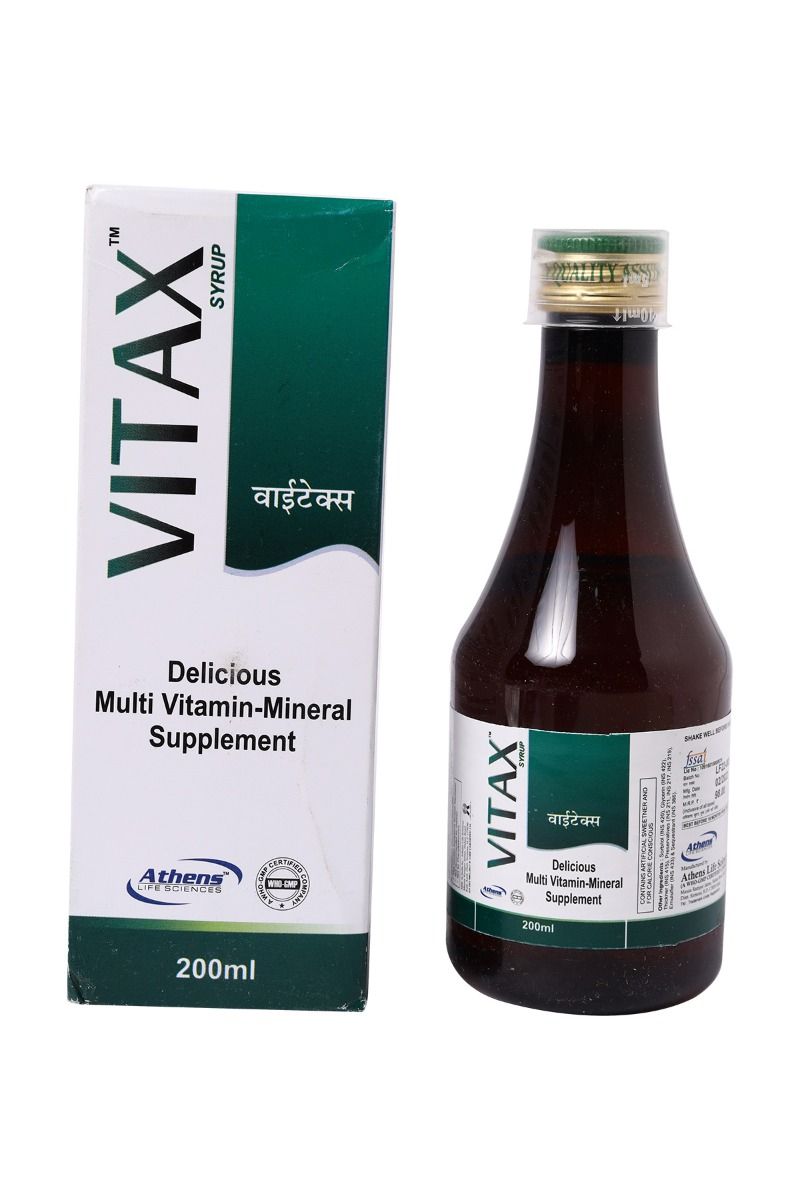 Vitax Syrup 200 ml, Pack of 1 SYRUP