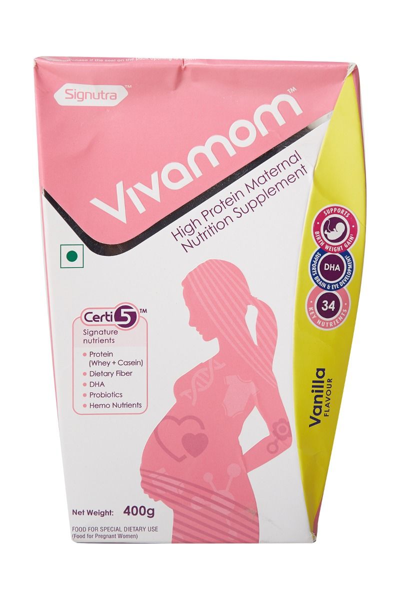 Buy Vivamom Vanilla Powder 400 gm Online