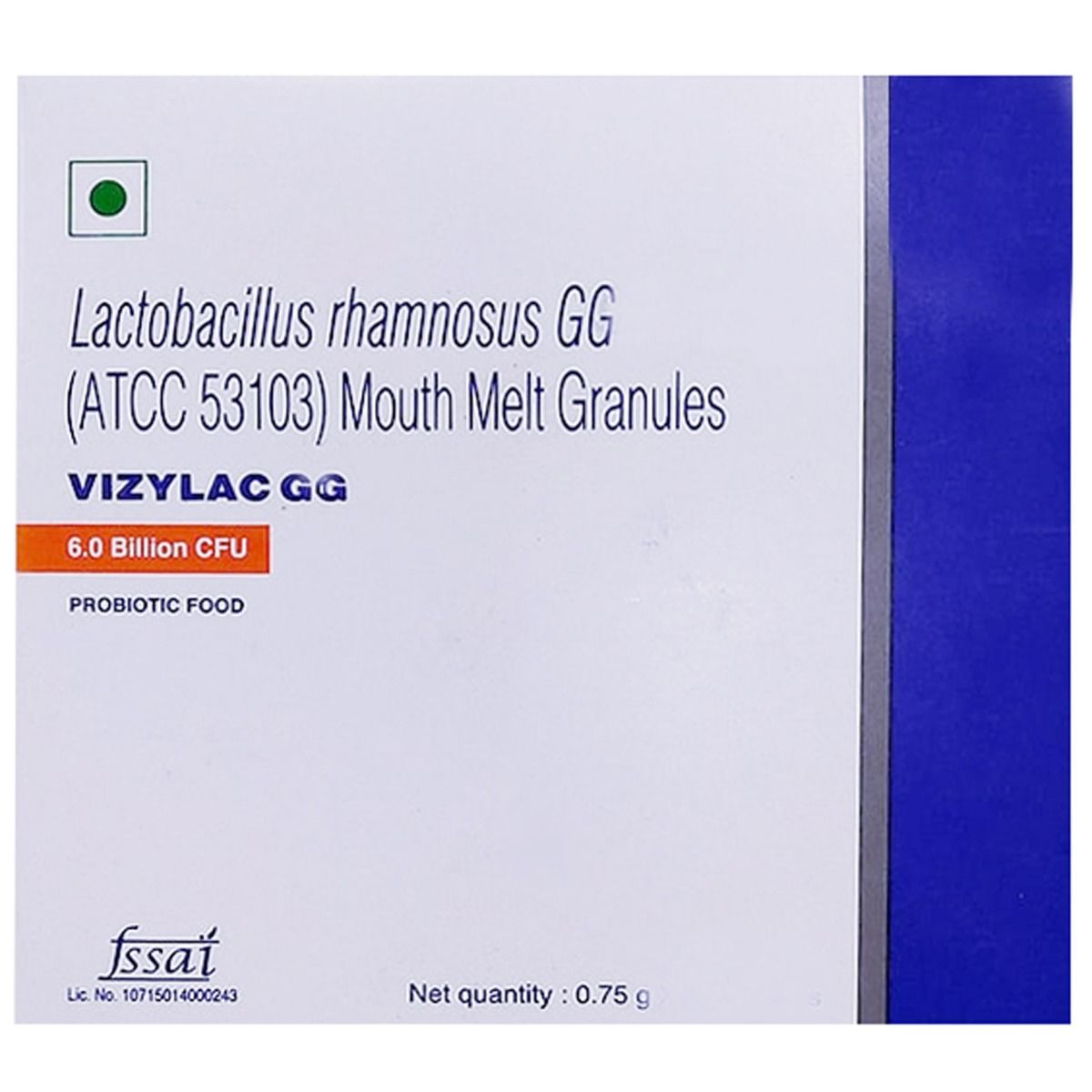 Vizylac GG Sachet 0.75 gm Price, Uses, Side Effects, Composition
