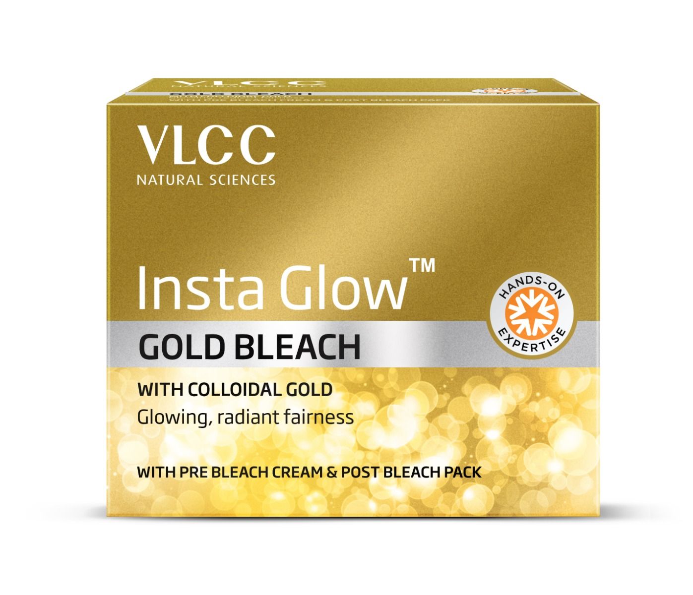 VLCC Insta Glow Gold Bleach, 30 gm, Pack of 1 