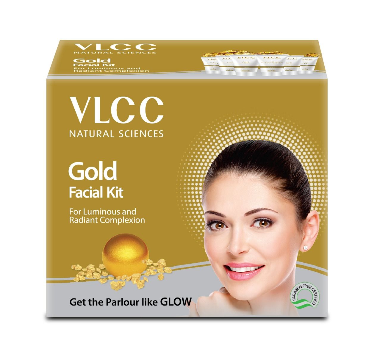 VLCC Gold Facial Kit, 1 Count, Pack of 1 