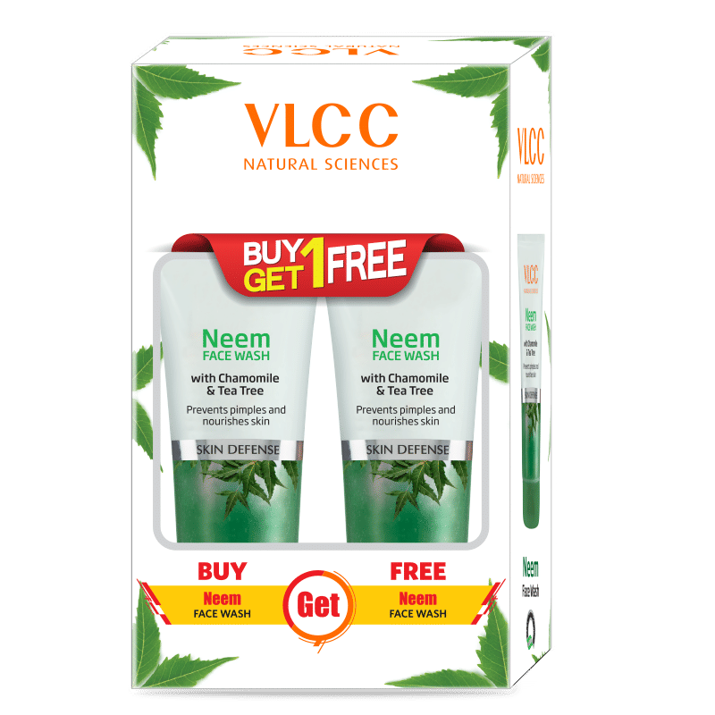VLCC Neem Face Wash, 150 ml ( Buy 1 Get 1 Free ) Price, Uses, Side
