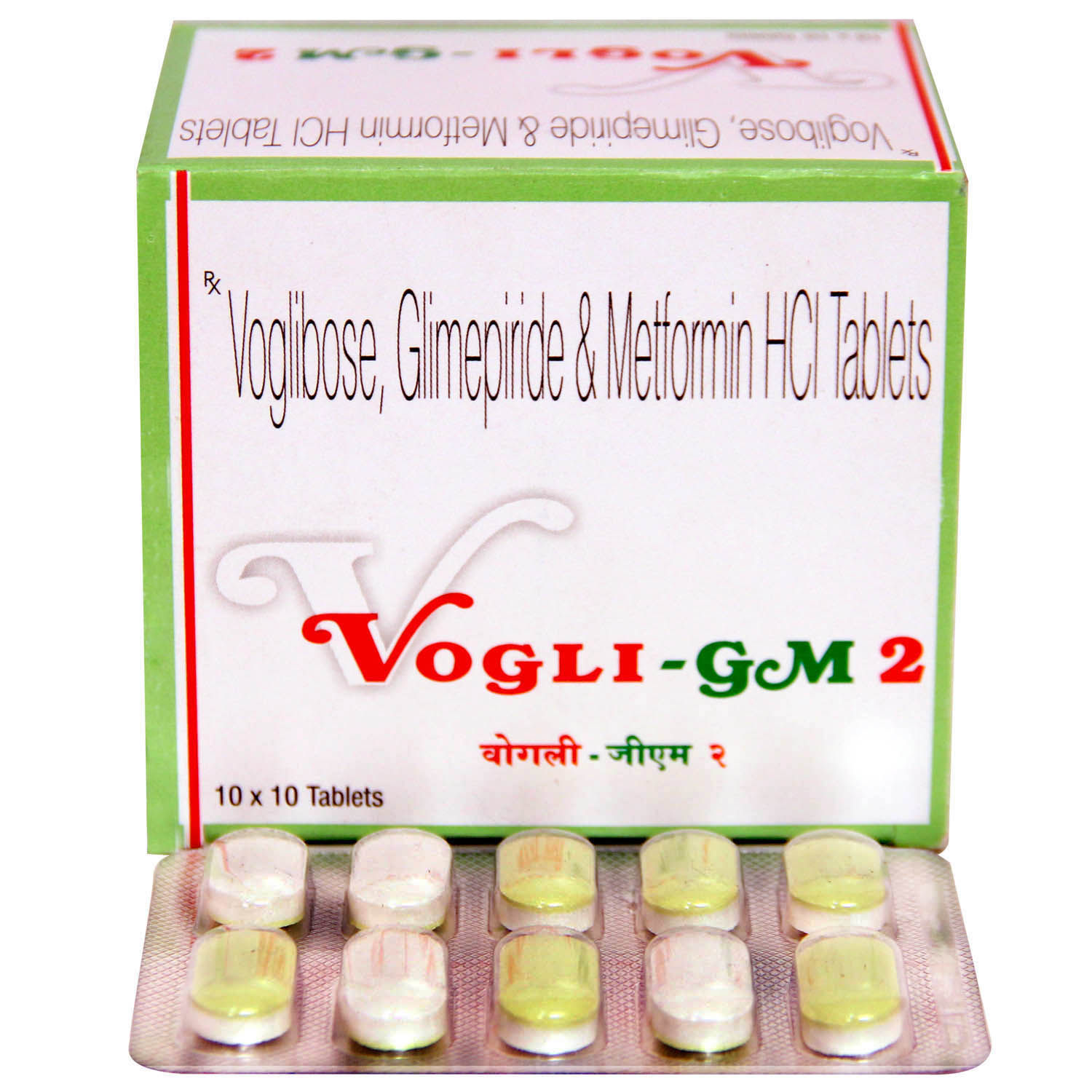 VogliGM 2 Tablet 10's Price, Uses, Side Effects, Composition Apollo