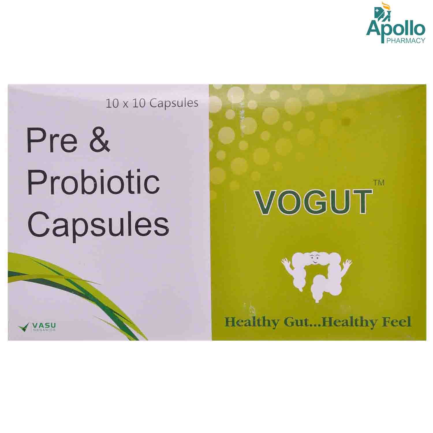 Vogut Capsule 10's Price, Uses, Side Effects, Composition Apollo Pharmacy